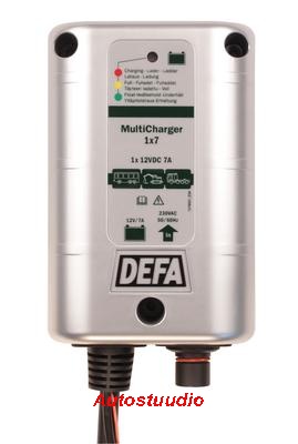 Akulaadija DEFA MultiCharger 1x7A PlugIn